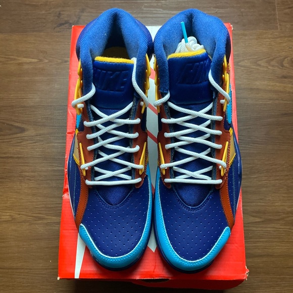 nike men's air trainer sc high la rams